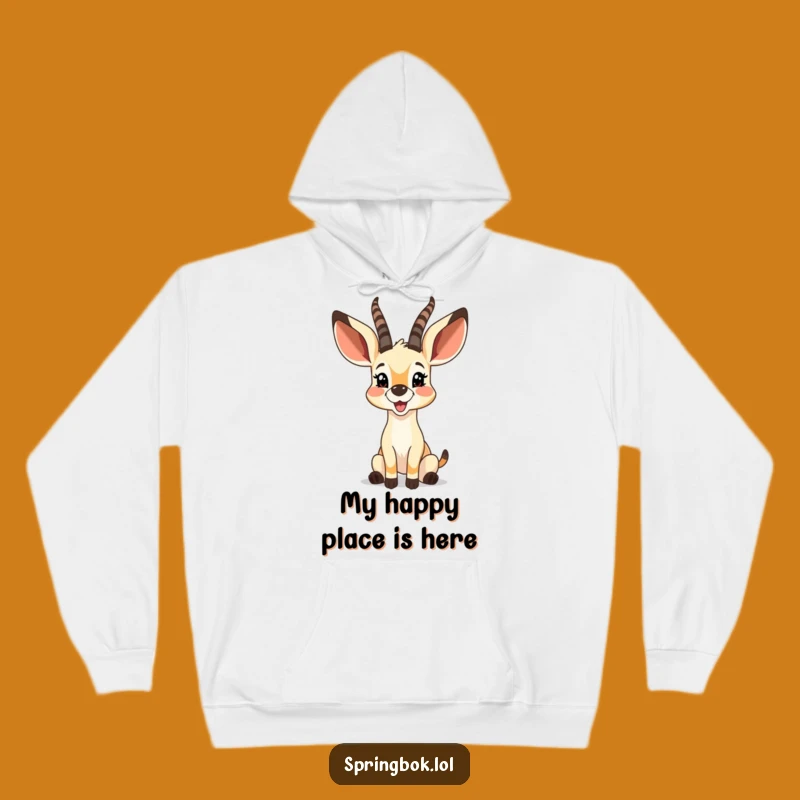 Funny Glee Springbok Hoodie: Cozy Up With Pure Happiness and Joy