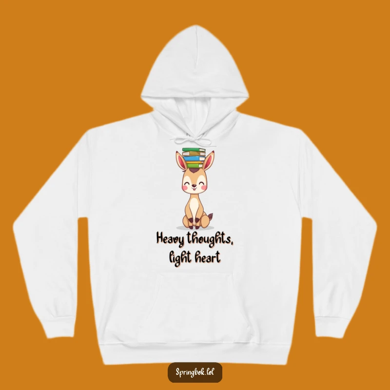 Funny Springbok Hoodie: Cozy and Hilarious Sweatshirt for Springbok and Book Fanatics