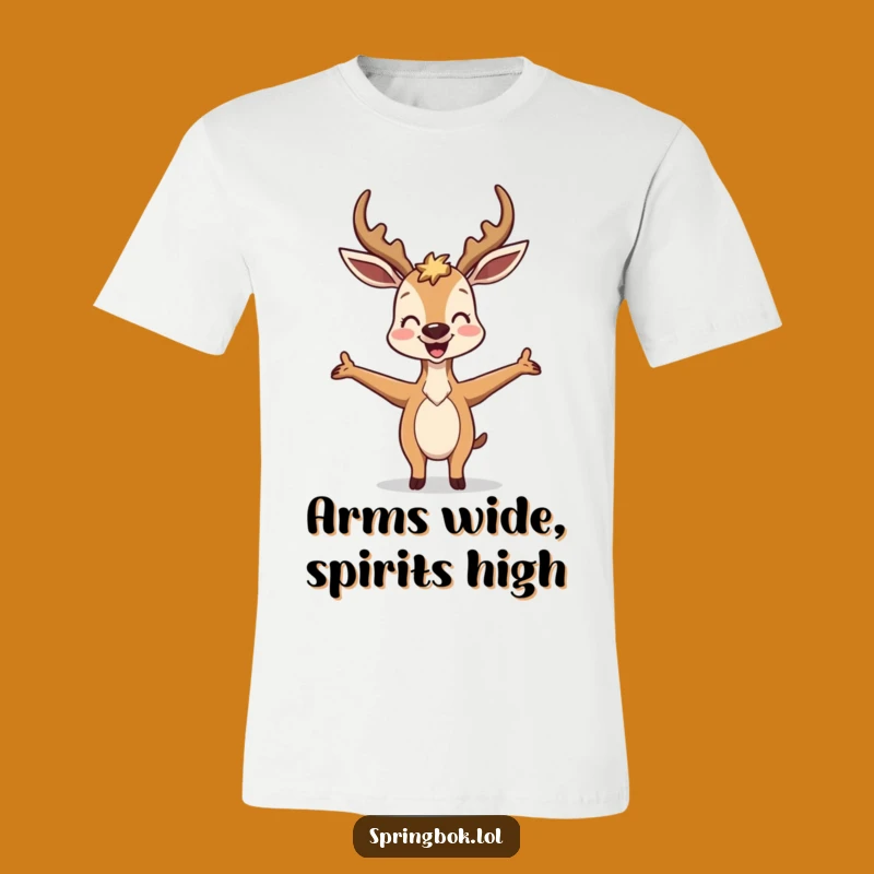 Funny Antelope Silly Pose T-Shirt: Express Yourself with Humor