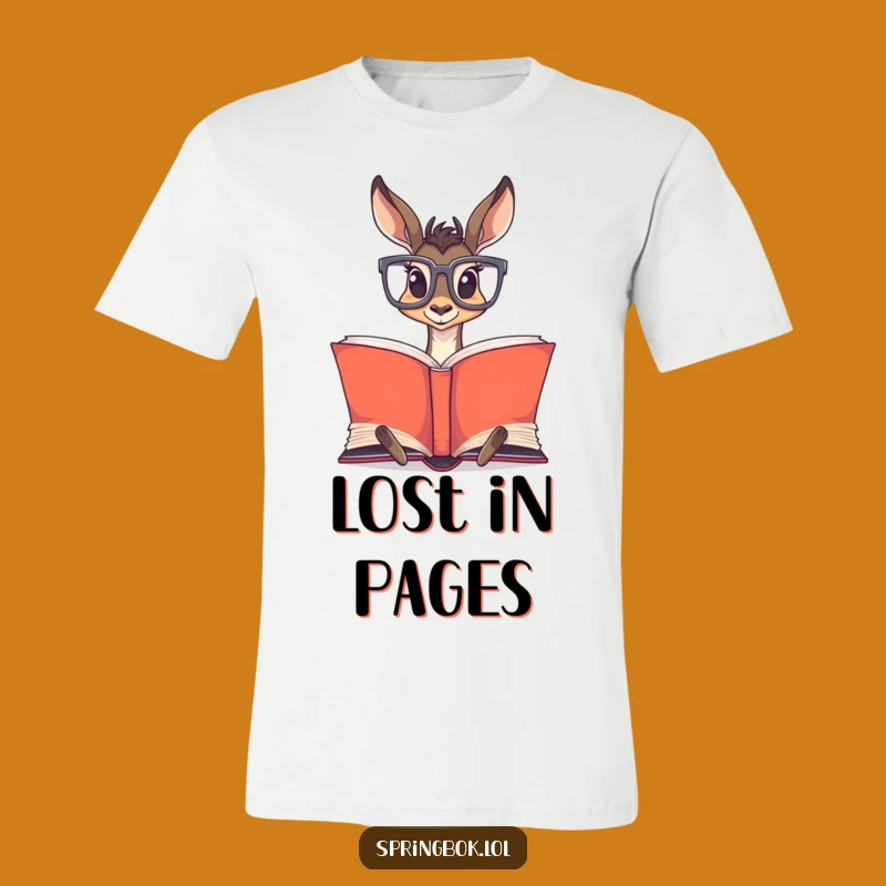 Funny Springbok Glasses T-Shirt: Show Off Your Smart Style