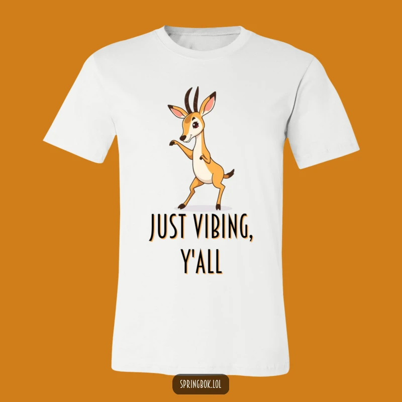 Funny Springbok T-Shirt: Hilarious Animal Dancer Apparel for Unforgettable Fun Moments